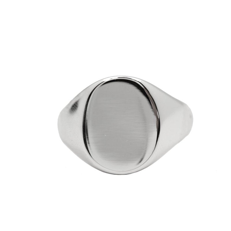 Men’s | Oval Engraved Signet Ring