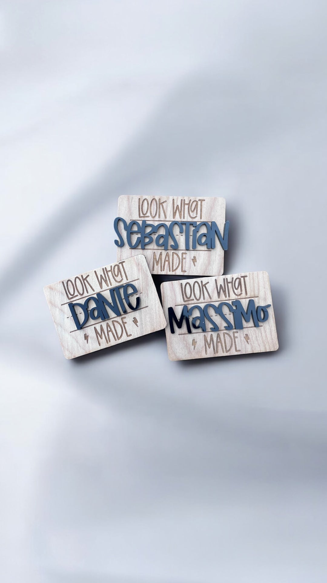 Look What I Made | Custom Acrylic Name Magnet