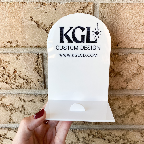 Arch - Engraved Business Card Holder