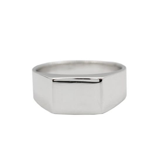 Men’s | Rectangular Engraved Signet Ring
