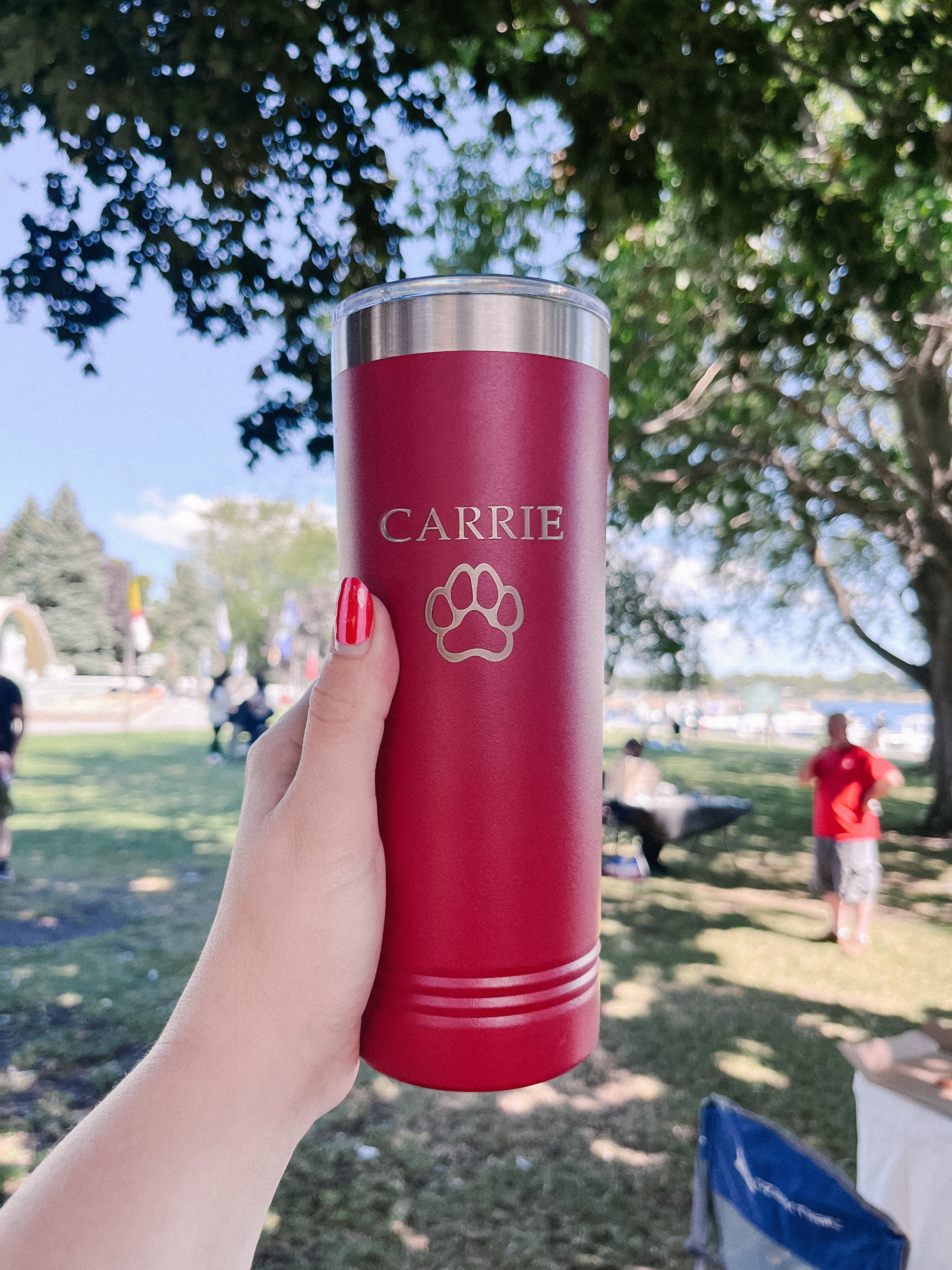 Personalized 22oz Skinny Tumbler