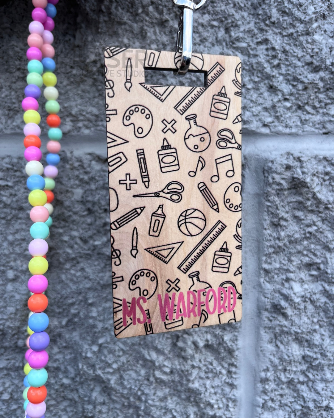 Printed Name Badge Lanyard