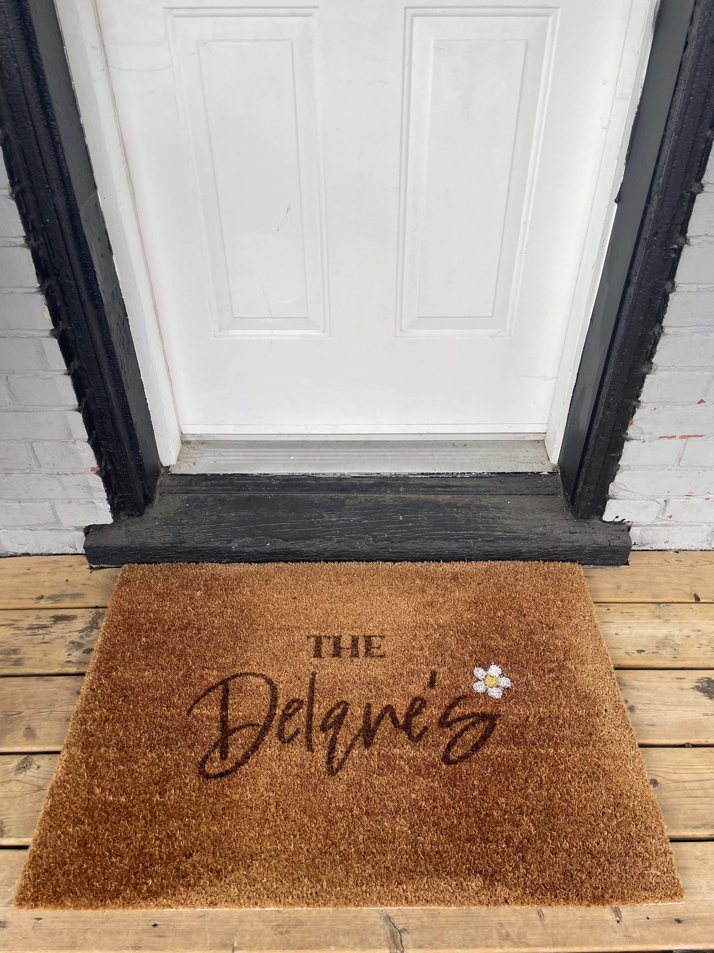 Custom Engraved Door Mat