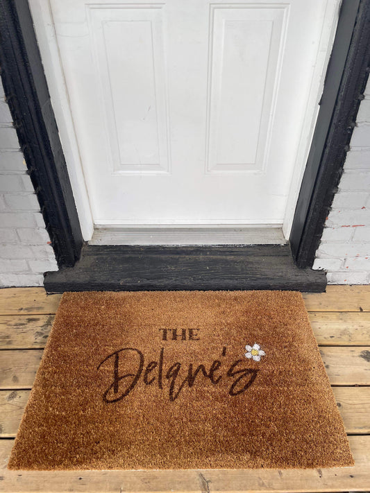 Custom Engraved Door Mat
