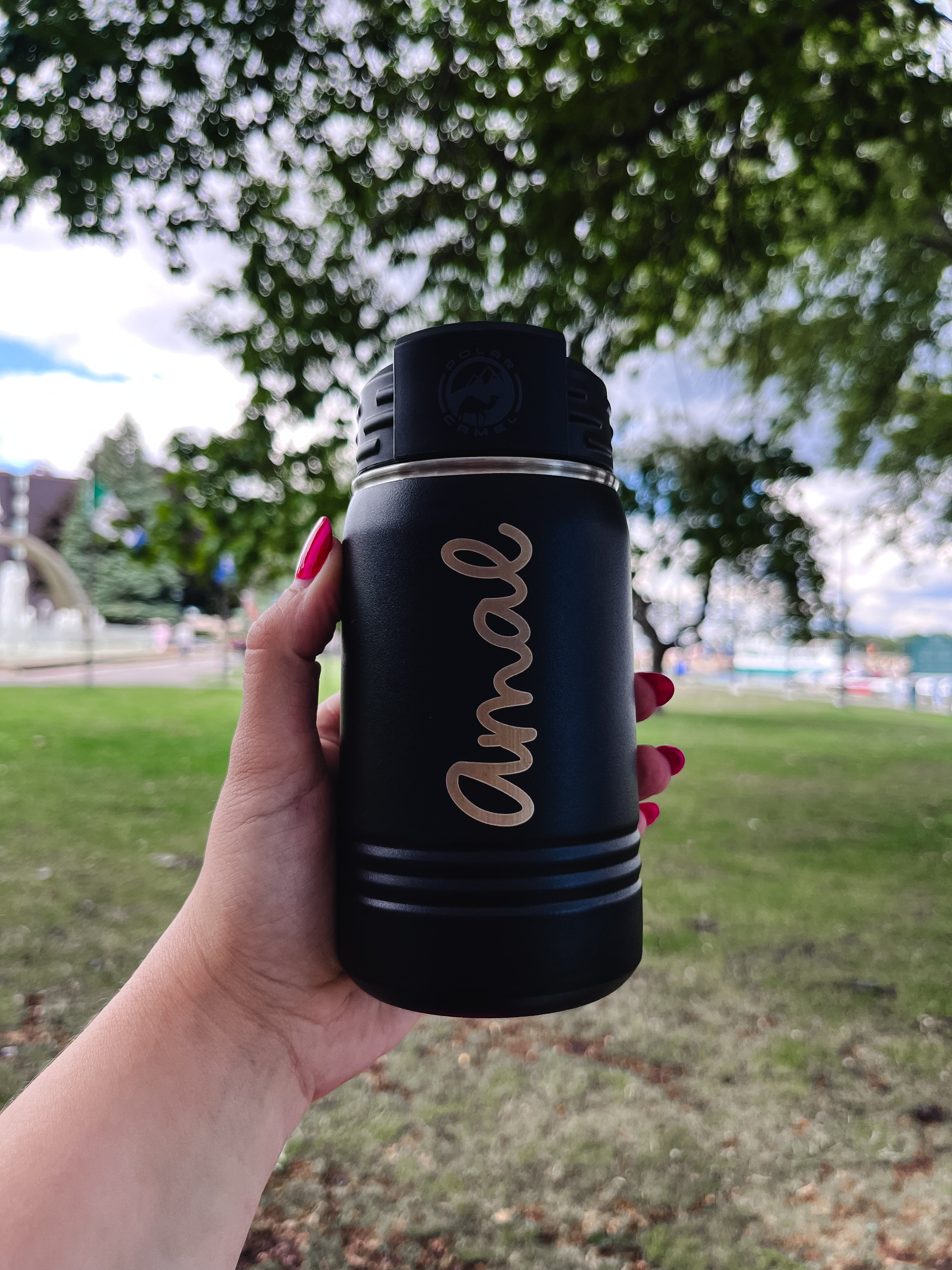 Personalized Kids 12oz Water Bottle