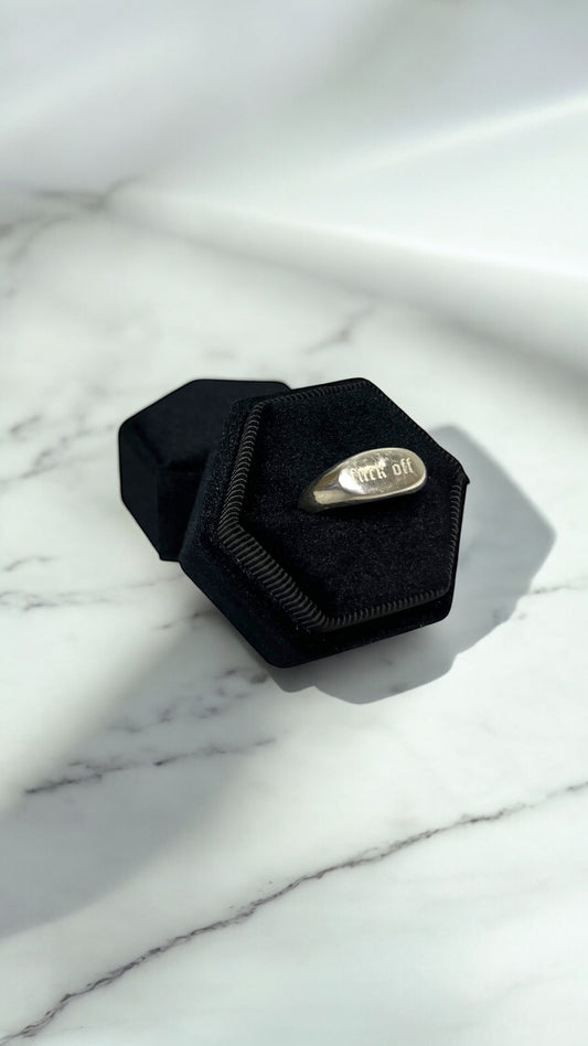 Engraved Signet Ring