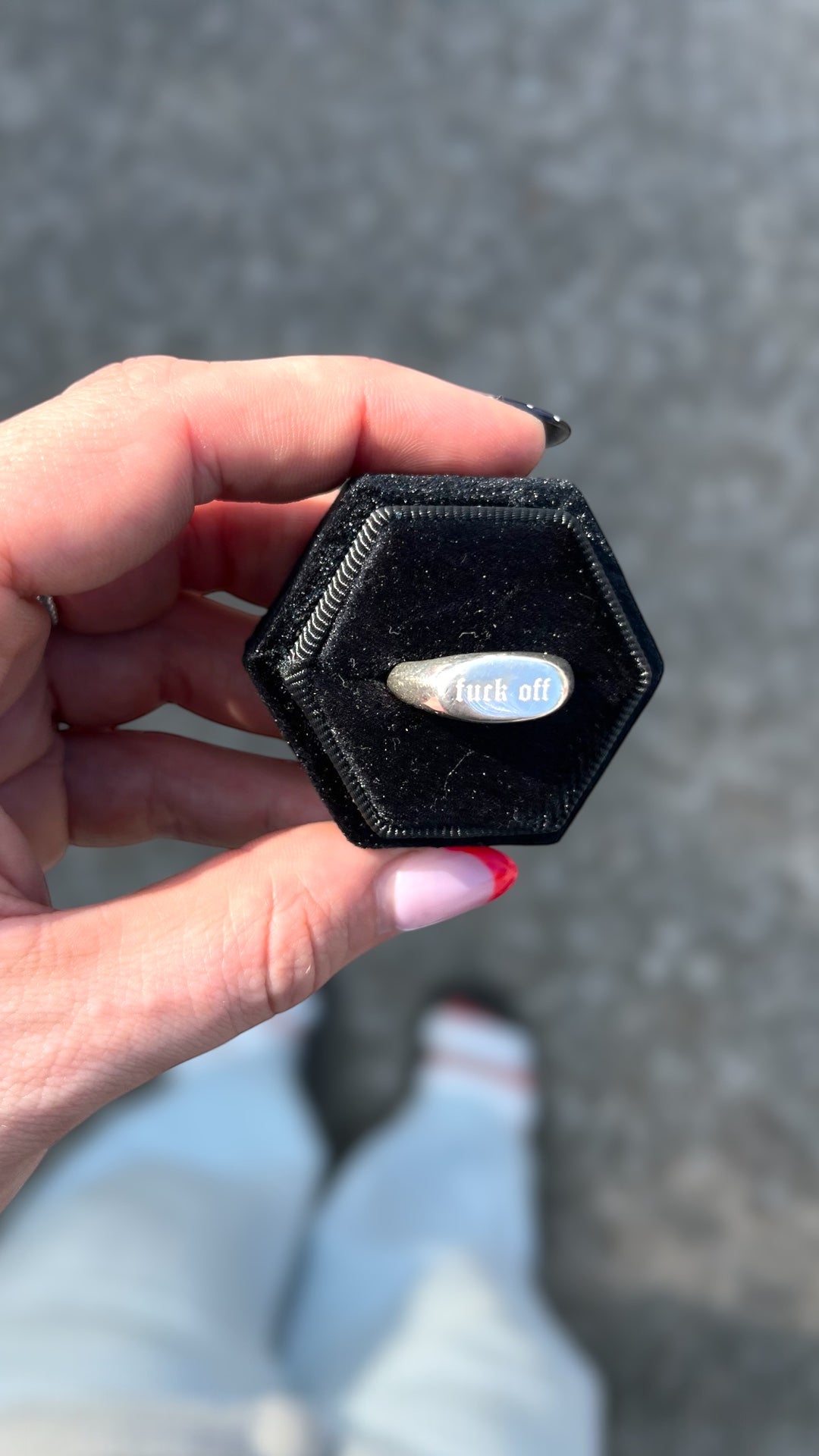 Engraved Signet Ring