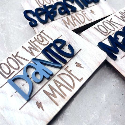 Look What I Made | Custom Acrylic Name Magnet