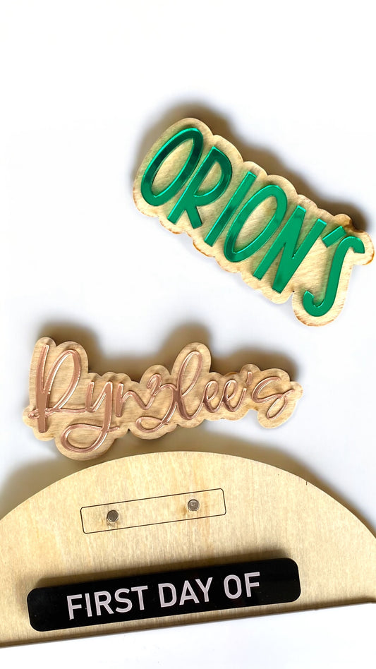 Interchangable Name Plate | Add-On