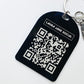 QR Keychain | Laser Engraved