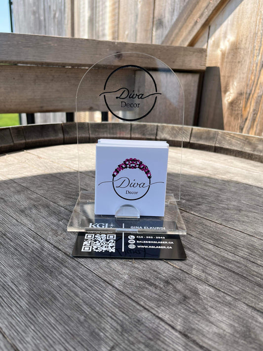 Engraved Business Card Holder